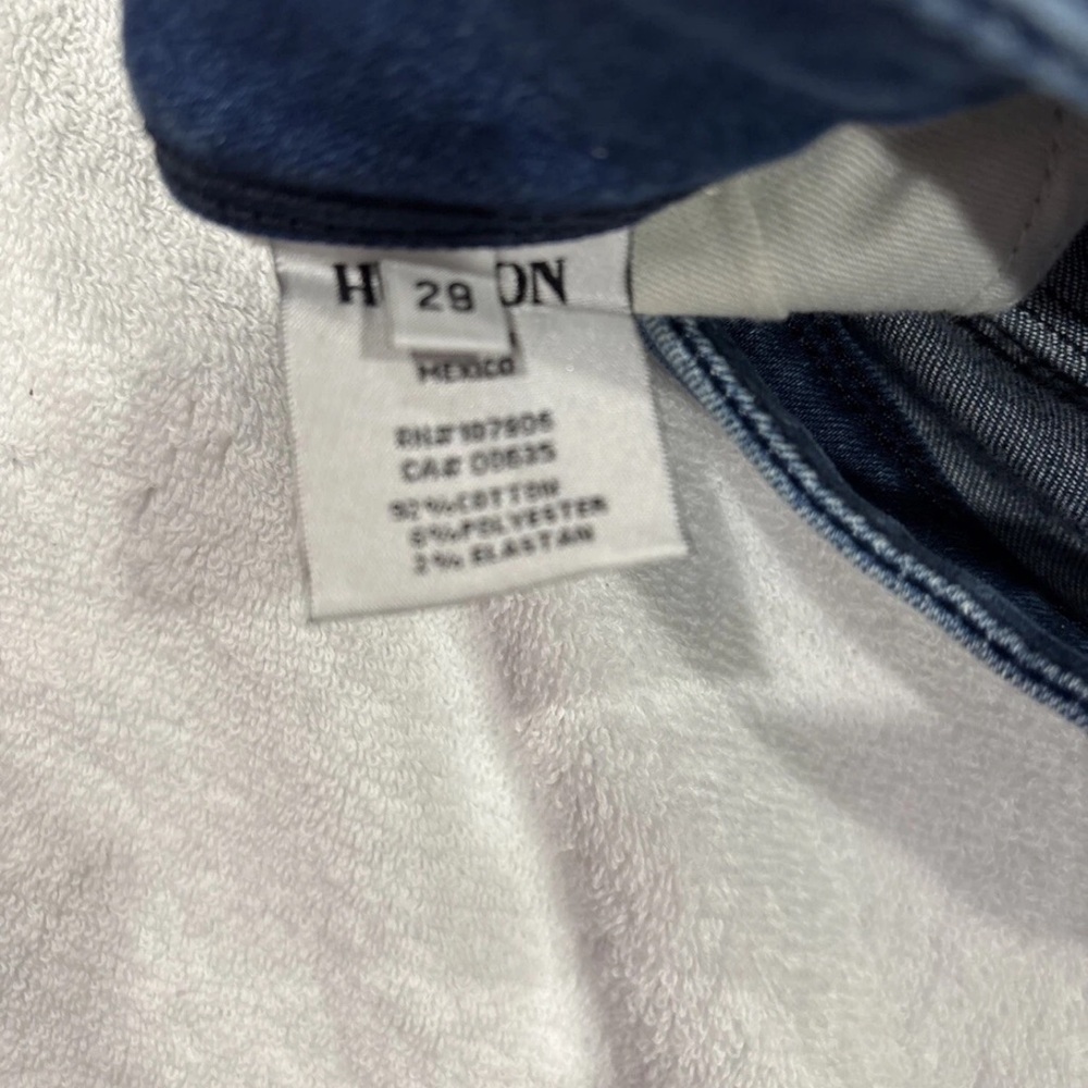 Hudson Ginny Jeans Dark Blue Women's Jeans - Picture 7 of 7